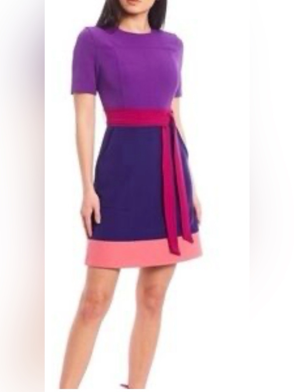 LDT Color block Dress - Picture 2 of 9